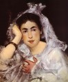 Marguerite de Conflans Tragen Hood Eduard Manet
